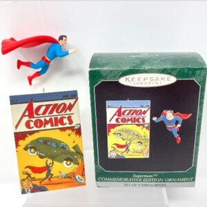 Hallmark Superman 1998 Commemorative Set of 2